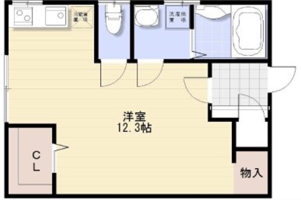 赤坂ハイツの物件間取画像